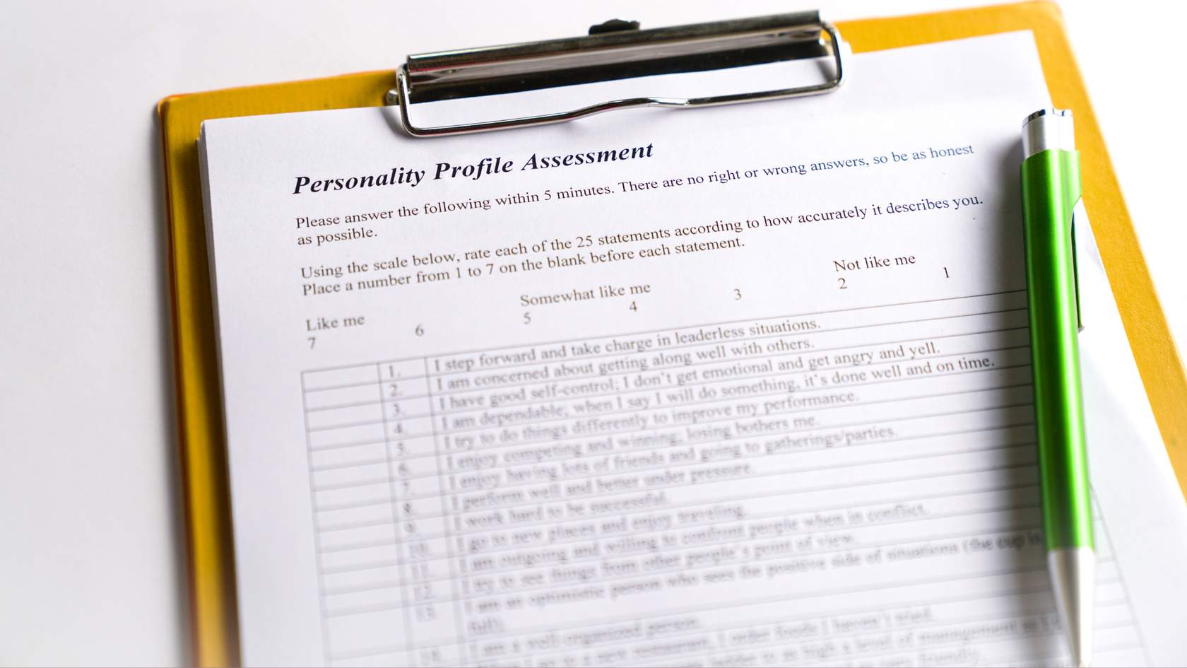 Exploring Psychometrics